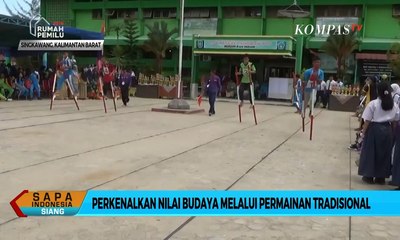 Tekan Dampak Buruk Gim Daring Melalui Permainan Tradisional