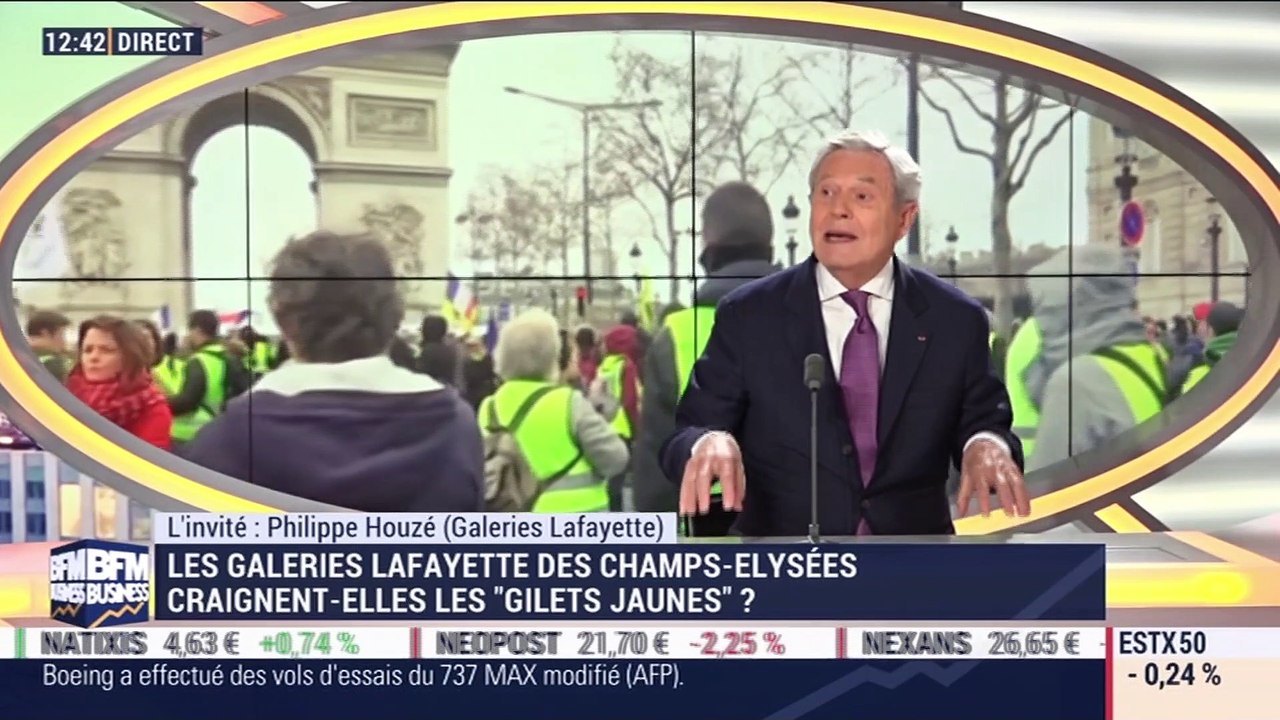 "Nous ouvrons 6 magasins Galeries Lafayette cette année", Philippe Houzé - 27/03