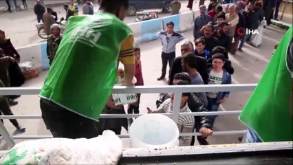 -  Afrin’de 150 Bin Kişiye İnsani Yardım Ulaştırıldı