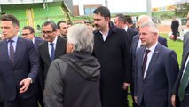 Çevre ve Şehircilik Bakanı Kurum, Giresun Atatürk Stadında incelemelerde bulundu