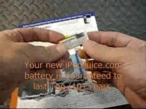 Video iPod Battery Replacement by ipodbatteryfaq.com