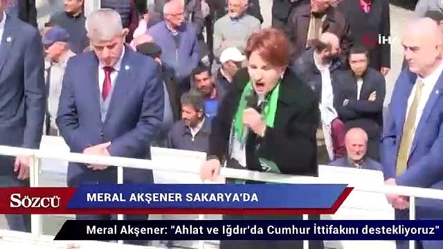 Meral Akşener Sakarya'da