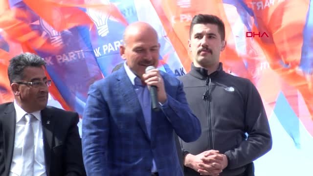 Ankara Bakan Soylu Güzel Bir Seçim Hediyesi Verdik Onlara