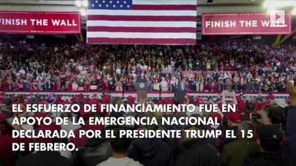 El Pentágono autoriza mil millones para muro fronterizo con México