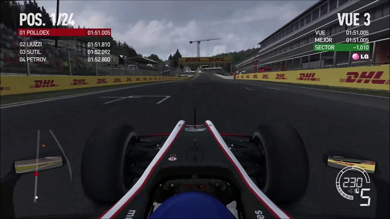 F1 2010 // HRT F1 Team/ GP Bélgica - Clasificación