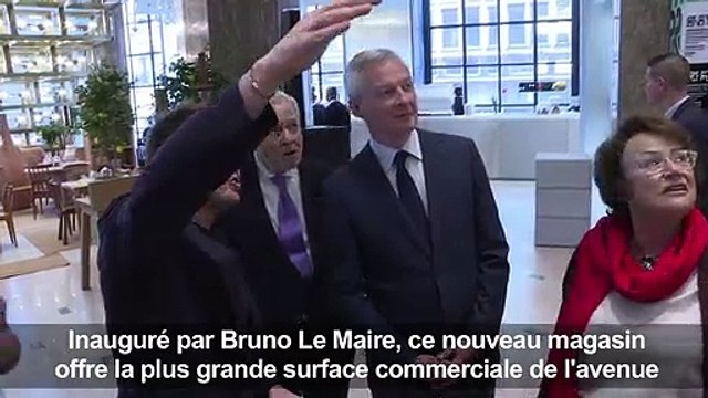 Les Galeries Lafayette à la conquête des Champs-Elysées