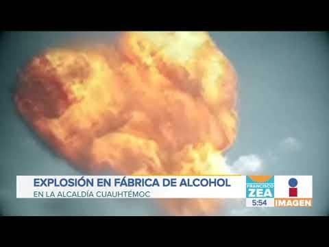 Explosión en fábrica de alcohol en alcaldía Cuauhtémoc | Noticias con Francisco Zea