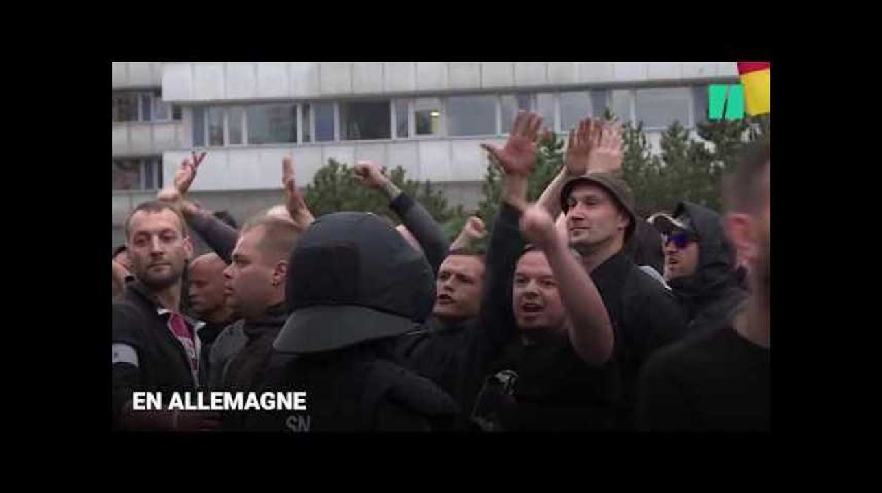 En Allemagne, des militants d'extrême-droite manifestent après une "chasse aux immigrés"