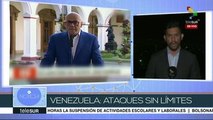 Venezolanos exigen el cese al asedio de EEUU sobre su país