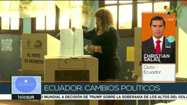 Ecuador: comienzan a publicarse los resultados electorales