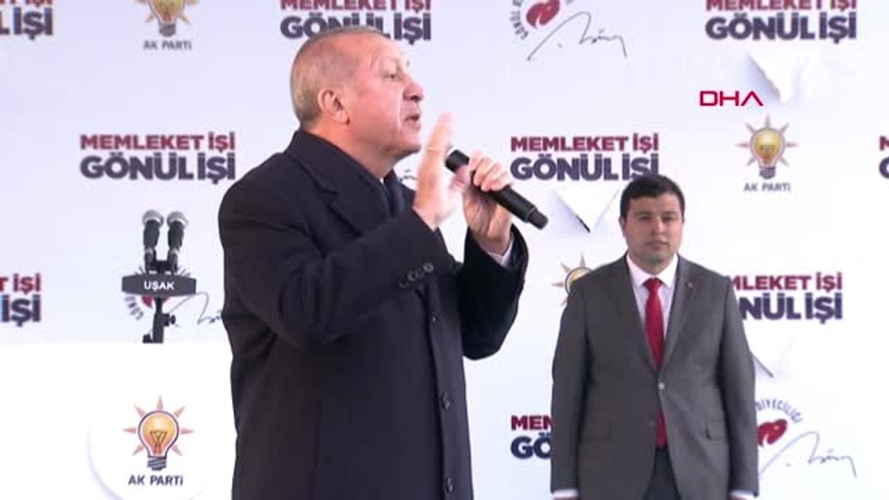 Cumhurbaşkanı Erdoğan Uşak Mitinginde Konuştu - Tamamı Ftp'de