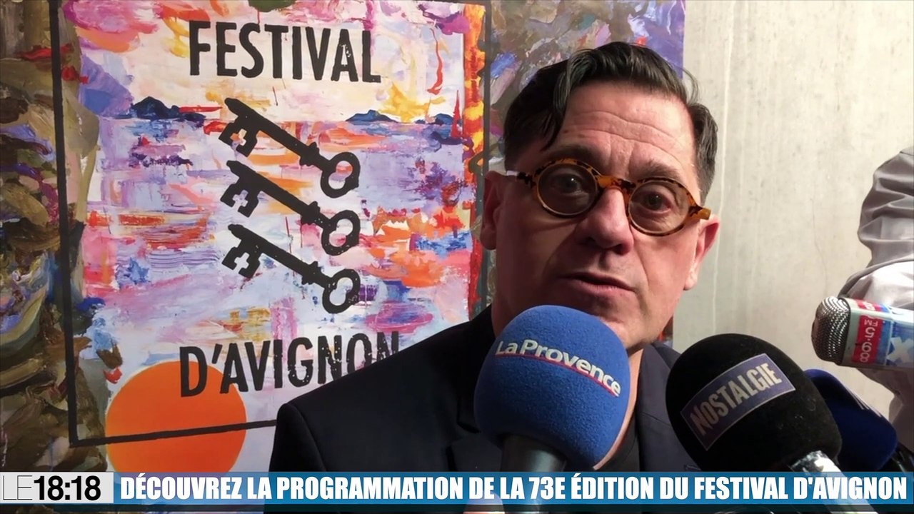 Festival d'Avignon : Olivier Py présente la programmation de la 73e édition