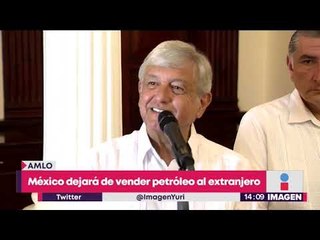 Télécharger la video: López Obrador confirma que México dejará de vender petróleo al extranjero | Noticias con Yuriria