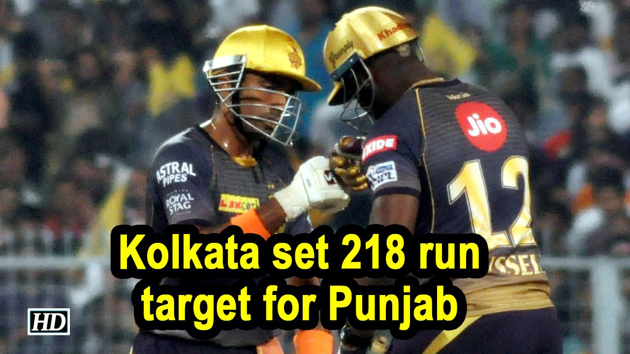 IPL 2019 | Match 6 | KXIP VS KKR | Russell blitzkrieg, Rana, Uthappa fifties help KKR post 218/4