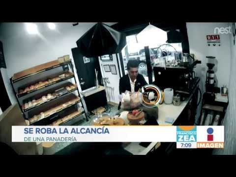 Hombre se roba la alcancía de una panadería | Noticias con Zea