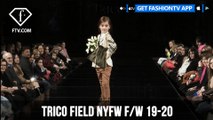 Trico Field NYFW F/W 19-20 Art Hearts Fashion  | FashionTV | FTV