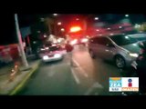 Taxista amenaza a ciclistas con arma blanca | Noticias con Francisco Zea