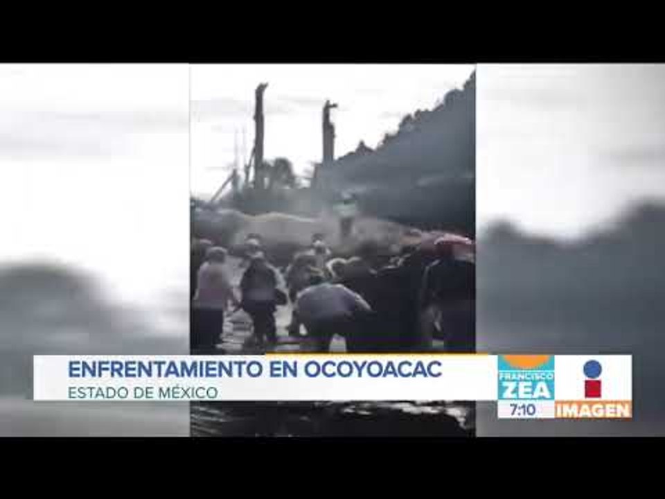 Pobladores se pelean con empleados que construyen tren | Noticias con Francisco Zea