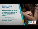 A cuántos niños han abusado sexualmente en la CDMX | Noticias con Francisco Zea