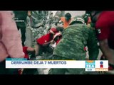 Suman siete fallecidos tras el derrumbe de un edificio en Monterrey | Noticias con Francisco Zea