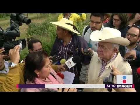 Recorren terrenos de Nuevo Aeropuerto | Noticias con Yuriria Sierra