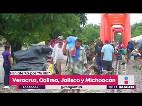 ¡Alerta por huracán Willa! México se prepara para su impacto | Noticias con Yuriria Sierra