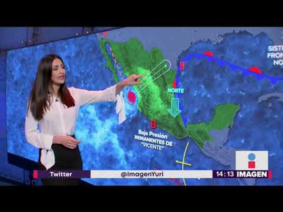 Huracán "Willa" provocará lluvias en varias regiones de México | Noticias con Yuriria Sierra