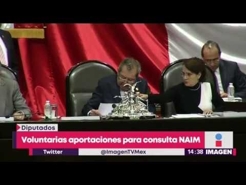 Diputados pagarán los 1.5 millones de pesos que costará la consulta del NAIM | Noticias con Yuriria
