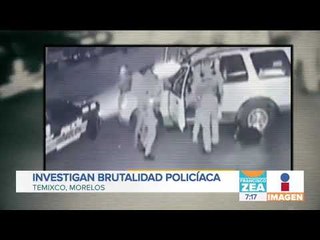 Policías agarran a golpes a hombre y a su perro | Noticias con Zea