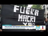 Policía detiene manifestación contra presupuesto 2019 en Argentina | Noticias con Zea
