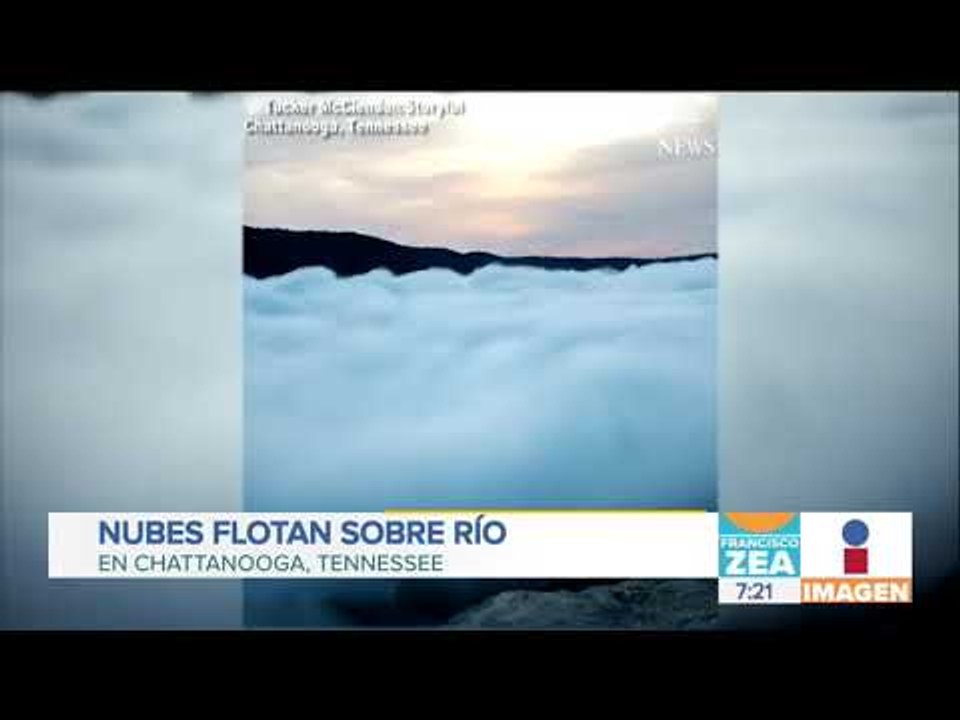Nubes flotan sobre río | Noticias con Zea