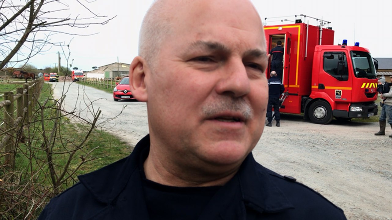 Feu de forêt à Pirou: 40 hectares de landes ont brûlé