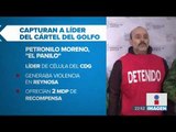 Atrapan a El Panilo, presunto líder de célular de Cártel del Golfo | Noticias con Ciro