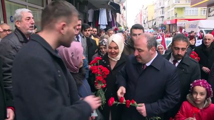 Sanayi ve Teknoloji Bakanı Varank Güngören'de - İSTANBUL