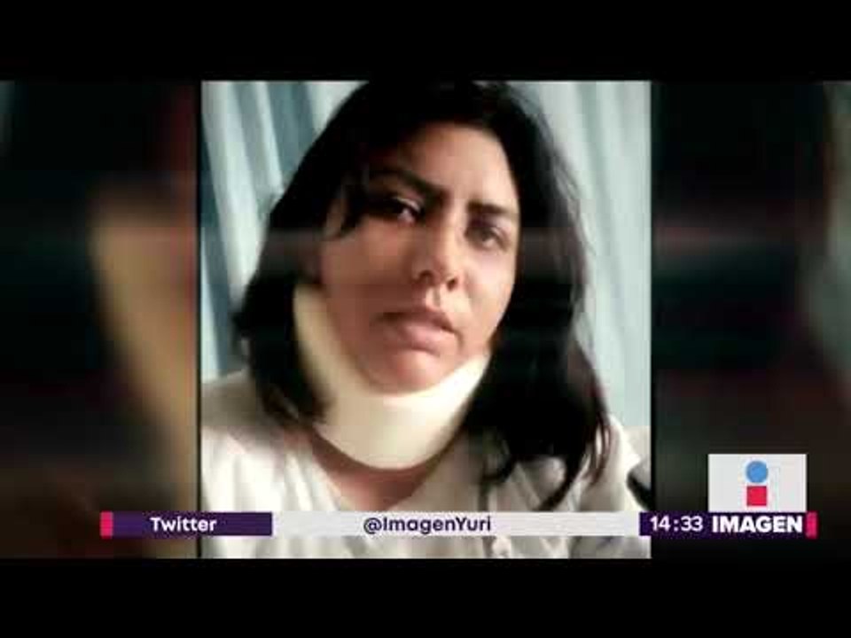 Carolina, la mujer golpeada presuntamente por familiares de su jefe, sigue mal