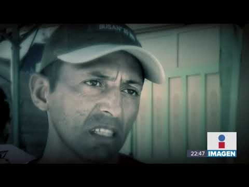 Integrante de la Caravana Migrante le manda un...