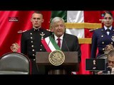 El presidente López Obrador agradece a todos quienes lo apoyaron | Toma de posesión