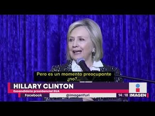 Télécharger la video: Mensaje de Hillary Clinton tras paquete con explosivos | Noticias con Yuriria