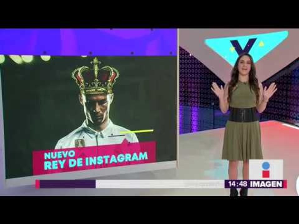 Cristiano Ronaldo ya es el rey de Instagram | Noticias con Yuriria