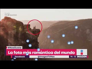 Fotógrafo busca a pareja que sale en esta foto que tomó | Noticias con Yuriria