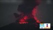 Rayos caen sobre volcán haciendo erupcion | Noticias con Zea