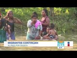 Integrantes de Caravana Migrante piden disculpas por daños y basura | Noticias con Zea