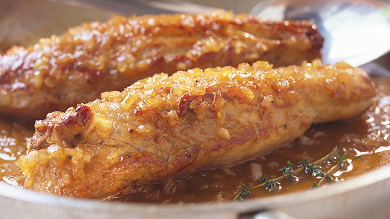 Maple-Glazed Pork Tenderloins