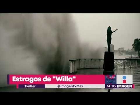 Estragos de huracán Willa : Inundaciones y calles en ruinas | Noticias con Yuriria