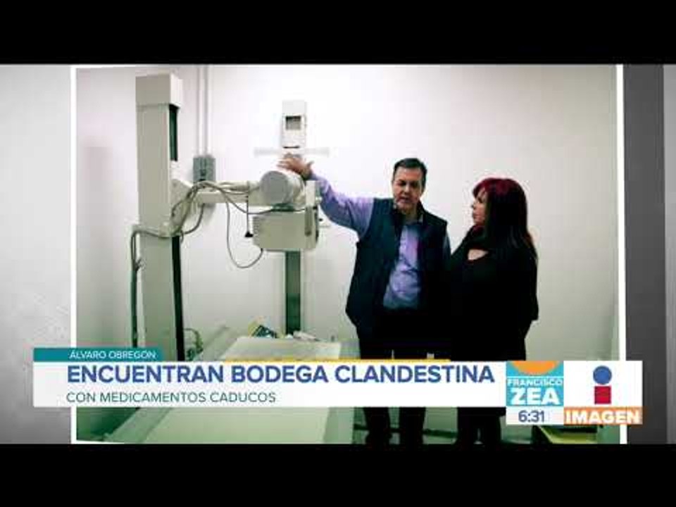 Encuentran bodega clandestina con medicinas caducadas | Noticias con Zea