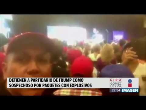Detienen a 1er sospechoso por paquetes con explosivos | Noticias con Ciro