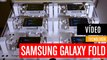Samsung Galaxy Fold: un vídeo muestra cómo se prueba el móvil plegable