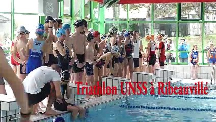 A Ribeauvillé, les jeunes triathlètes en bassin et sur le terrain