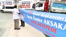 Sancaktepe'de DSP pankartlarının kesildiği iddiası - İSTANBUL