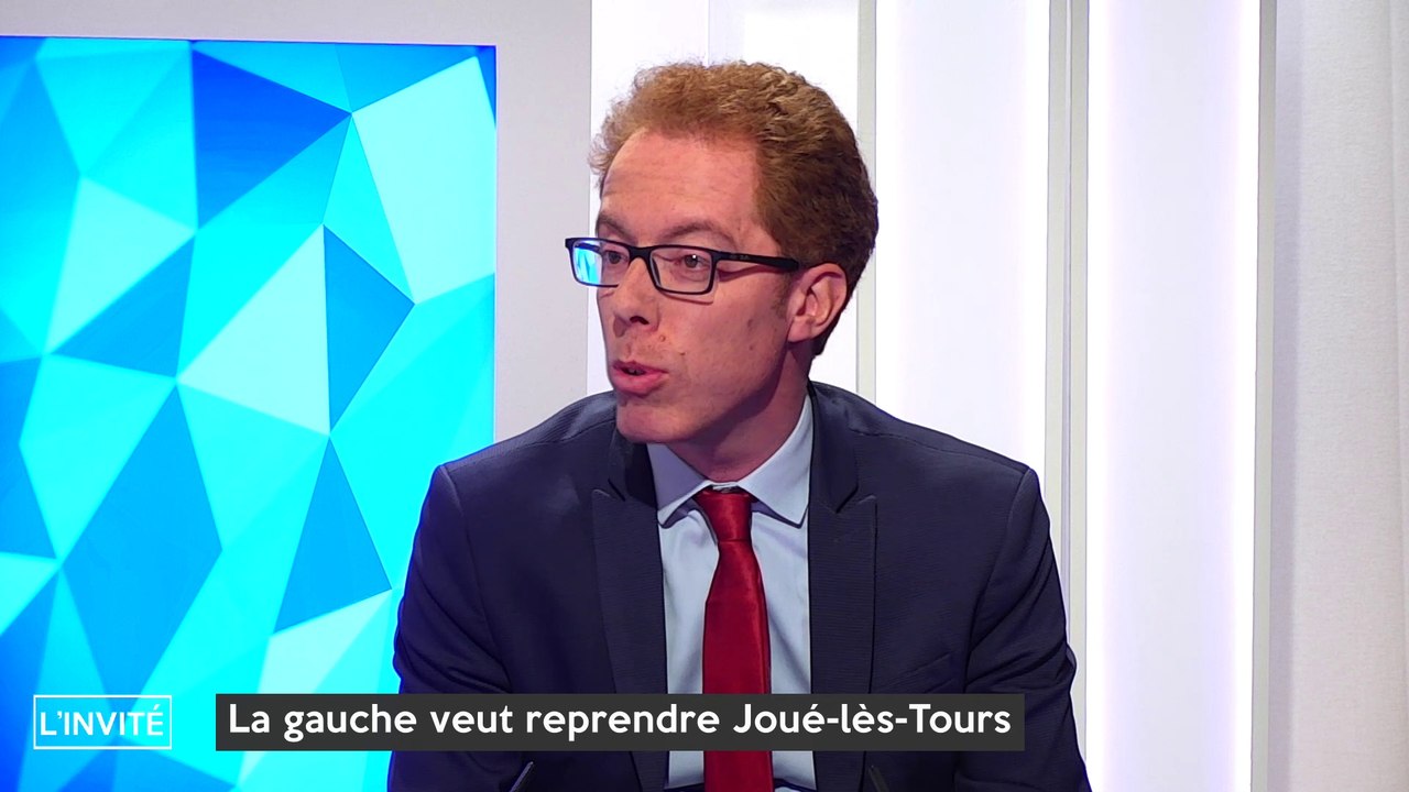 L'invité de la rédaction - 27/03/2019 - Vincent TISON, candidat de la gauche aux municipales de Joué les Tours